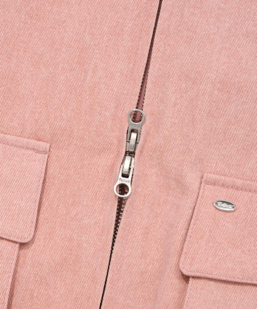 Fallett Pigment Oversized Blouson Salmon