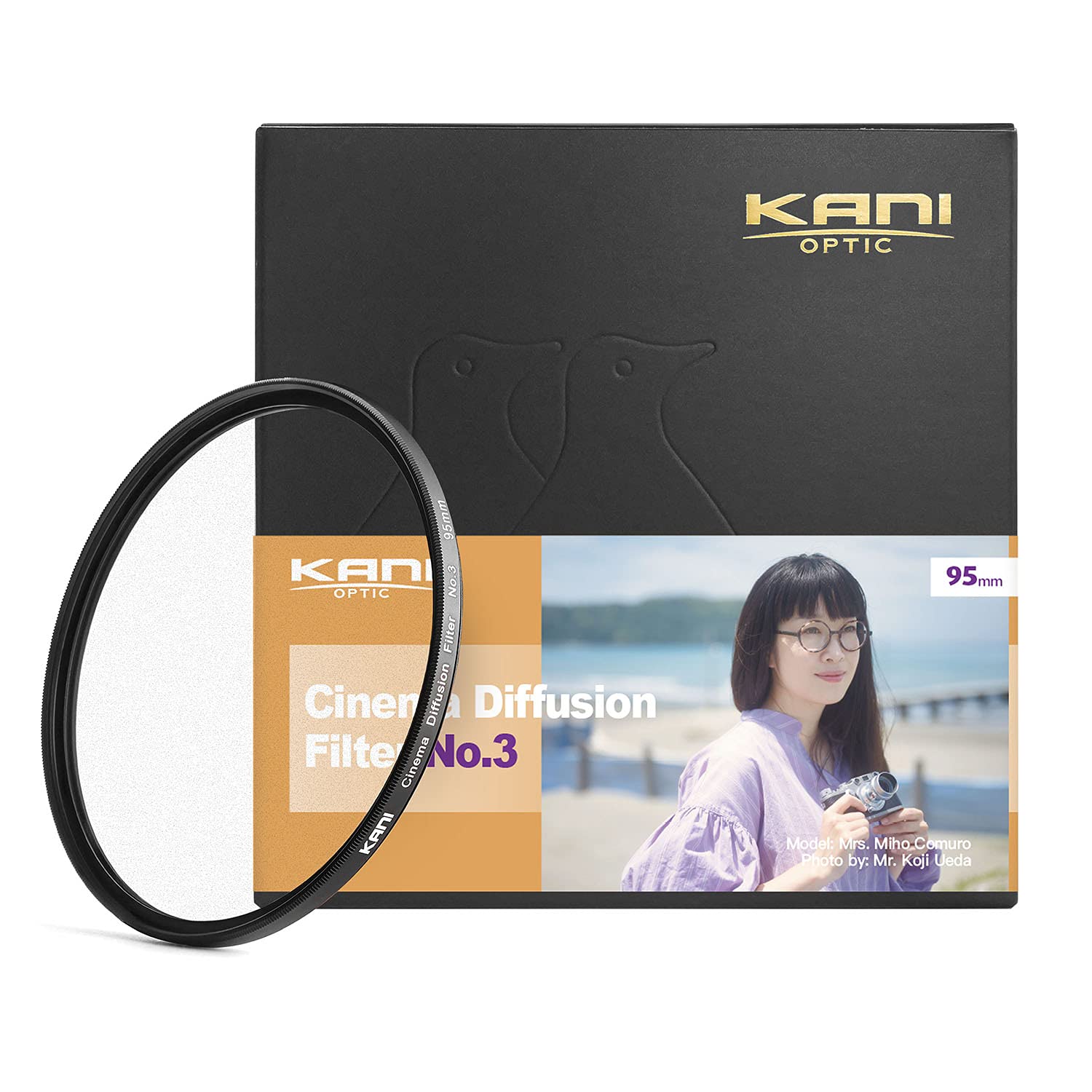 

KANI CDF Diffusion Lens Filter Cinema Diffusion Filter (Cinema Filter) No.3 / No.3 (95mm)