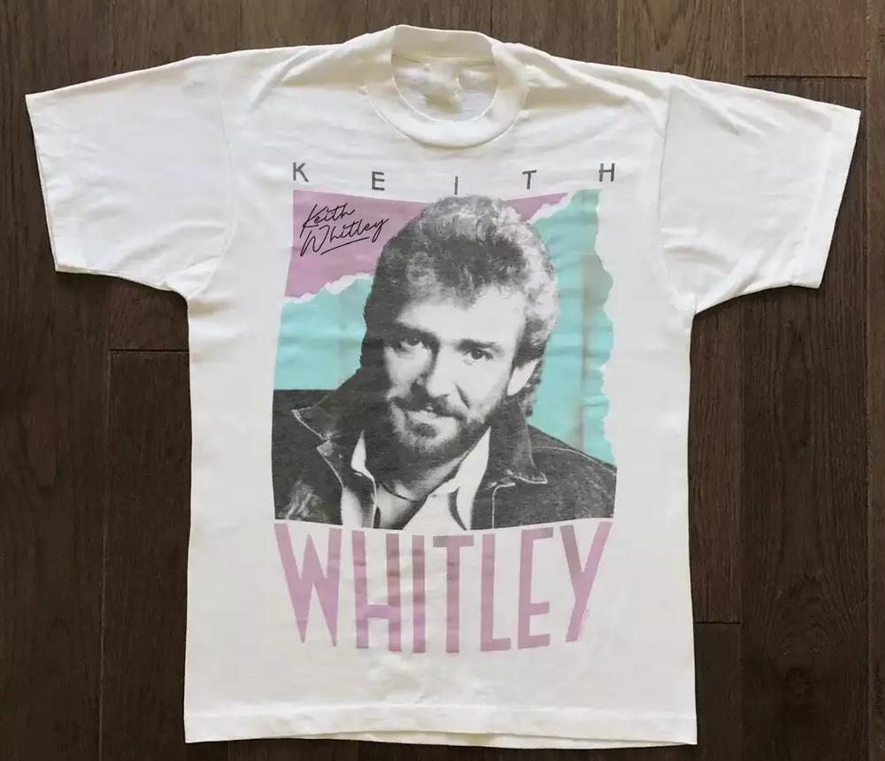 Vintage Country Music Keith Whitley T-shirt Size S-4XL