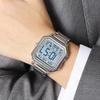 Sport EL Light Casual Watch Chronograph Countdown Stopwatch Digital Wristwatch Mens Clock