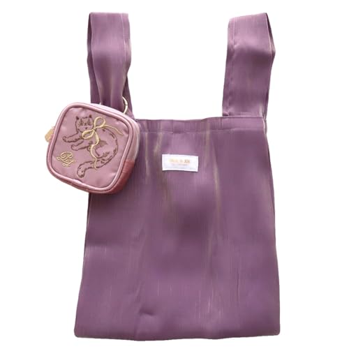 

[PAUL&JOE ACCESSOIRES] [Paul & Joe] Еко-сумка/Моя сумка з косметичкою, Вишивка Nunet (Рожевий), Жіночий, Paul & Joe, 001454-0002-01