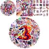 Premium Digital Circus Cartoon Stickers 60 Stickers Diverse Shapes Easy Stick-on Installation