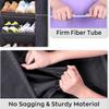 Wall-Mounted Multi-Layer Foldable Shoe and Sundry Storage Bag