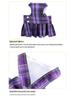 Pet Plaid Skirt Vest Harness & Leash Set for Dogs & Cats