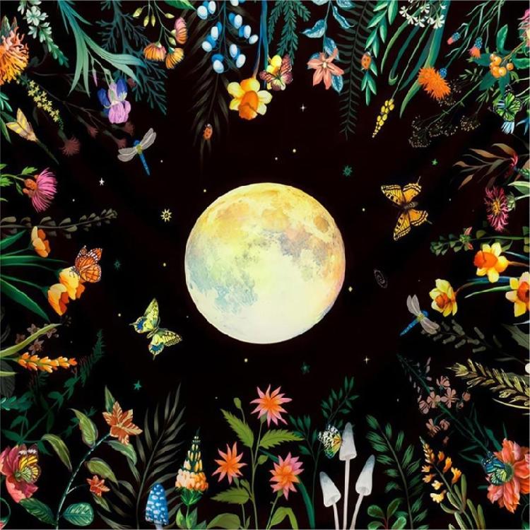 50x50/60x60/75x75cm Tarot Tablecloth Mat Divinations Board Game Oracles Card Pad