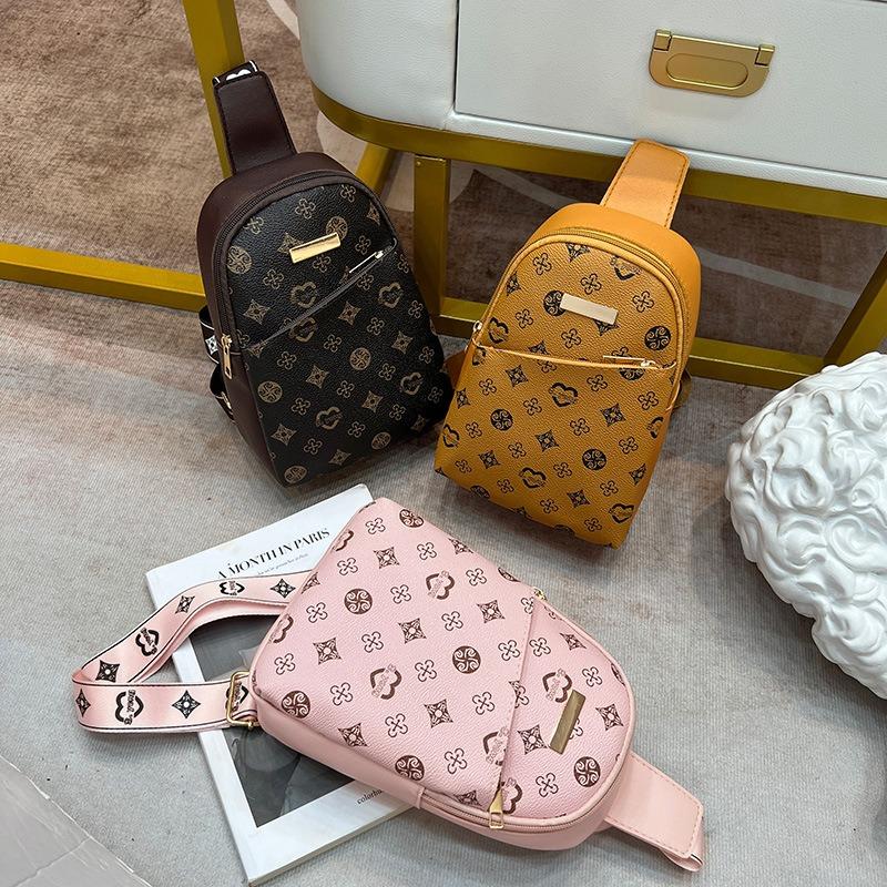 Breast Bag Women's Bag Print Bag Crossbody Bag