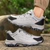 Outdoor Hiking Shoes Women Lace-up Anti-slip Shock-absorbing Low-top Men Shoes Women Flat Breathable  Casual Sports Shoes Men
