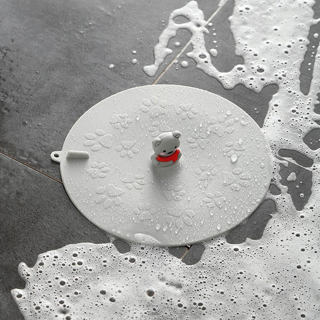 Sink Drain Plug Cover Anti Reverse Odor Cockroach Proof Multifunctional Silicone Floor Drain Cover