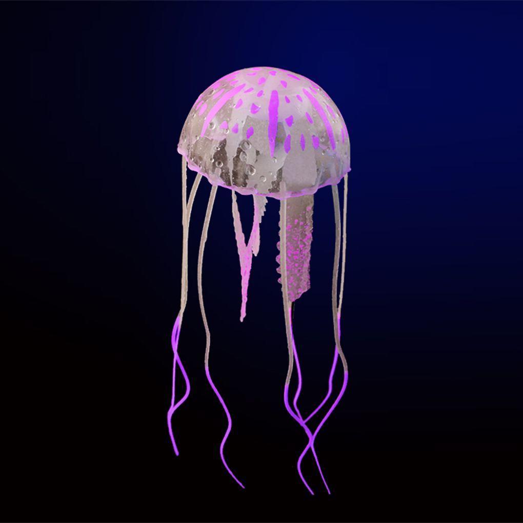 Aquatic Luminous Fluorescent Jellyfish Aquarium Software Simulation Coral Sucker