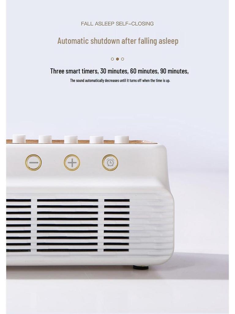 2025 High-Value Mini Wireless Bluetooth Speaker with White Noise for Desktop and Home Use