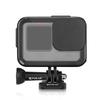 PULUZ PU582B PA Frame for GoPro Hero 11 Black/10 Black/9 Black Camera Cage with Cold Shoe Interface and Charging Opening