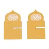 Elegant Acrylic Rack Set for Fruit Biscuit Display as Eid Decoration Eid Islamic Gift for Celebration