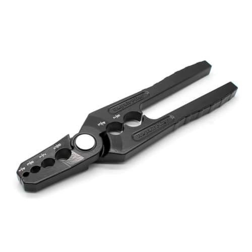 Pmjekiyh CT-301 Manual Copper Tube Rounding Tool, Flat Tube Repair Pliers, 6-Piece Set, 1/4", 3/8", 1/2", 5/8", 3/4", 7/8" Diameter