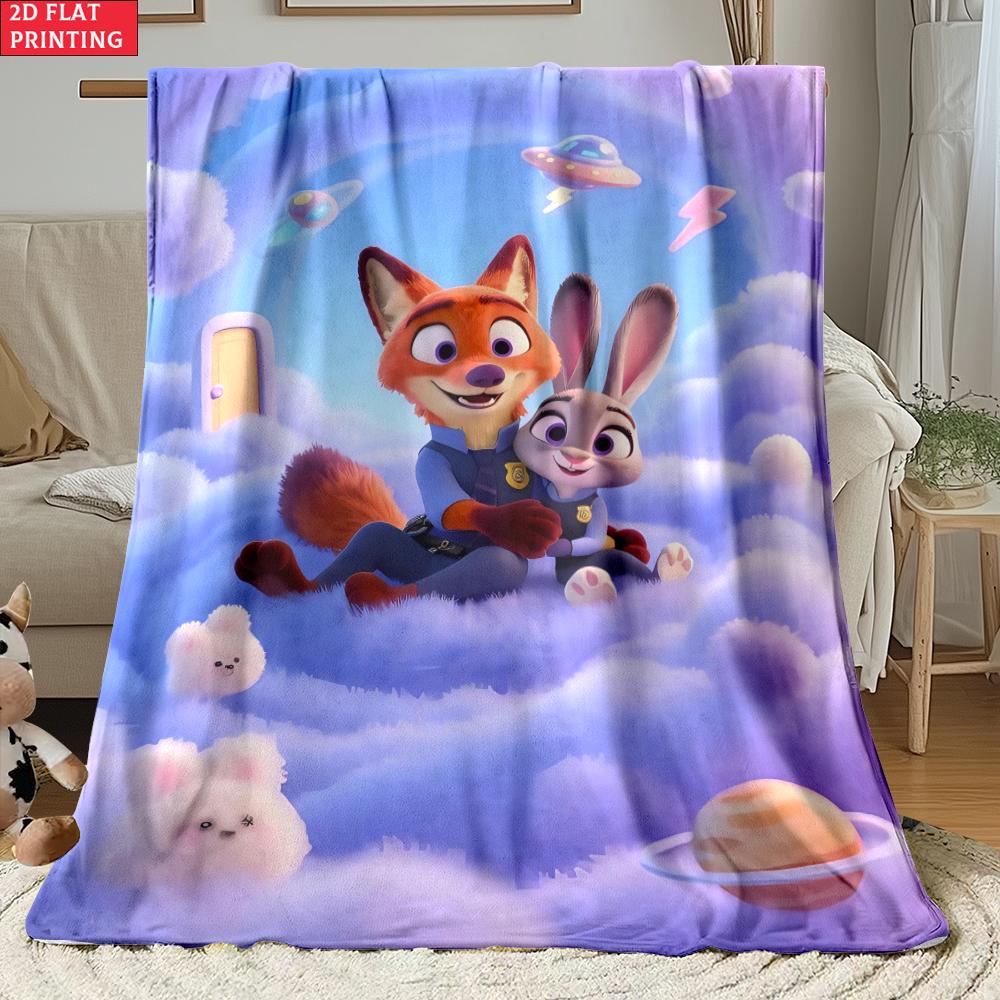 Judy & Nick Thin Flannel Blanket for Bedrooms,Living Rooms,Sofas Blankets,Lunch Breaks,Picnics,blankets Fluffy Blanket