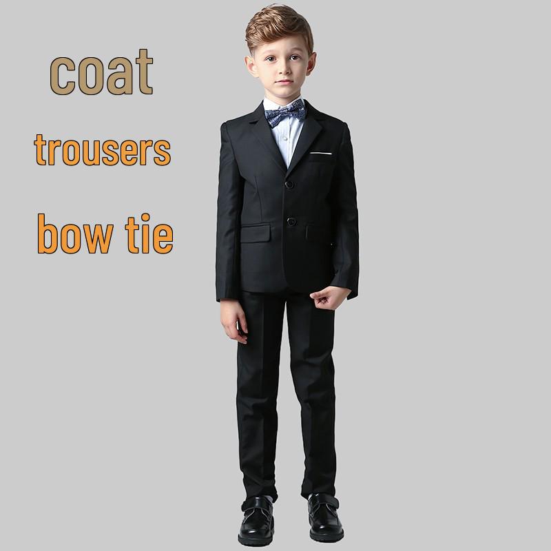 

2025 Boys Tuxedo Suit Set for Piano Performances and Formal Events 110cm for 35-40 jin