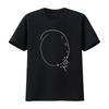 Hannibal Lecter Clock Face Drawing Cult TV Style T Shirt for Fashion Casual  Vintage Washed Designer Clothes