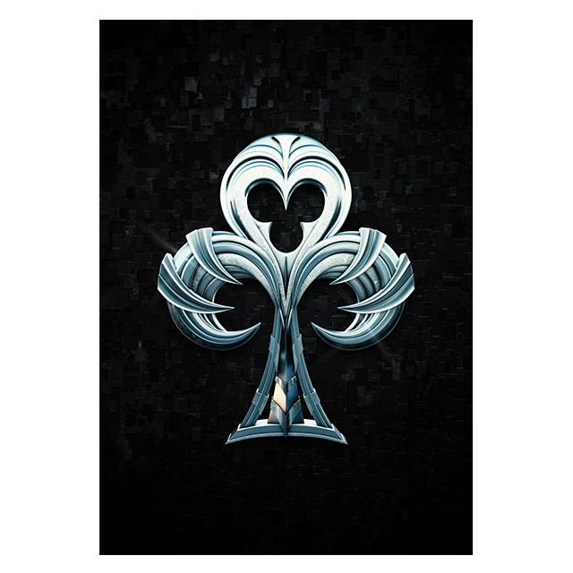 Gold And Silver Poker Suits Prints Poster Canvas Painting Hd Modern Wall Art Pictures Living Room Bedroom Chess Room Home Decor