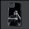 Rapper Singer M-Myke Towers Phone Case For iPhone 16,15,14,13,12,11,Mini,Pro,MAX Gray Silver Drop Matte Shockproof Back Cover