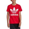 adidas Originals Trefoil T Shirt Red Unisex ED7795