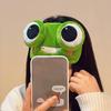 Plush Frog Blockout Light Eye Cover Funny Sleeping Aid Eye Mask Cute Sleeping Eyeshade  Travel