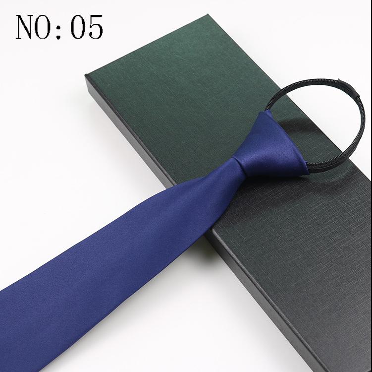 

Однотонный галстук на молнии мужской, деловой, профессиональный, черный, красный, синий, ленивый галстук