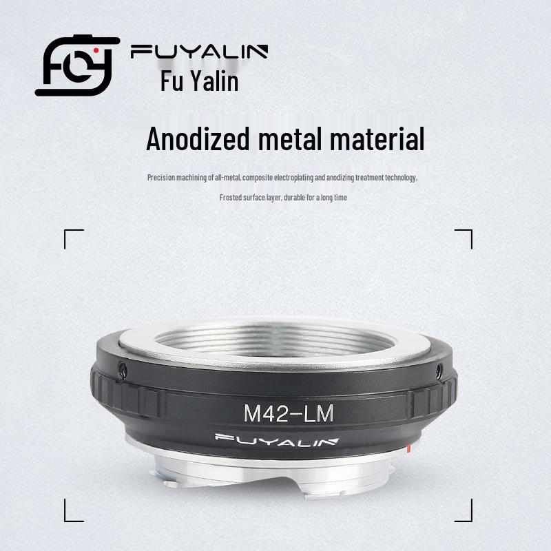 M42-LM Topless Adapter Ring Converts Tai Kuma M42 Lenses To Tian Gong Leica M-mount Bodies.