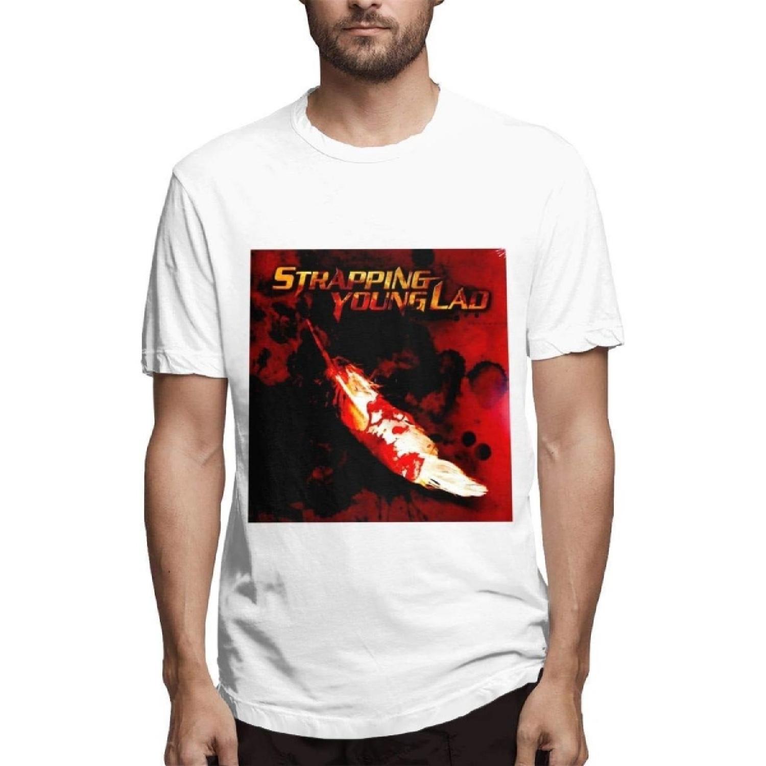 WillardSCox Men s Strapping Young Lad Simple Cool T Shirt S