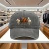 Un Cappellino da Baseball Regolabile con Cavallo al Galoppo un Leggero Cappello da Donna Stampato un Cappello da Sole per Appassionati di Equitazione