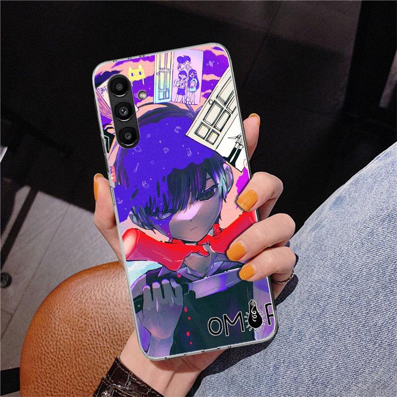 Game O-Omori Cartoon Phnoe Case for Samsung Galaxy A17 A37 A57 A16 A26 A36 A56 A15 A14 A13 A55 A54 A53 A35 A34 A33 A25 A24 A23 A