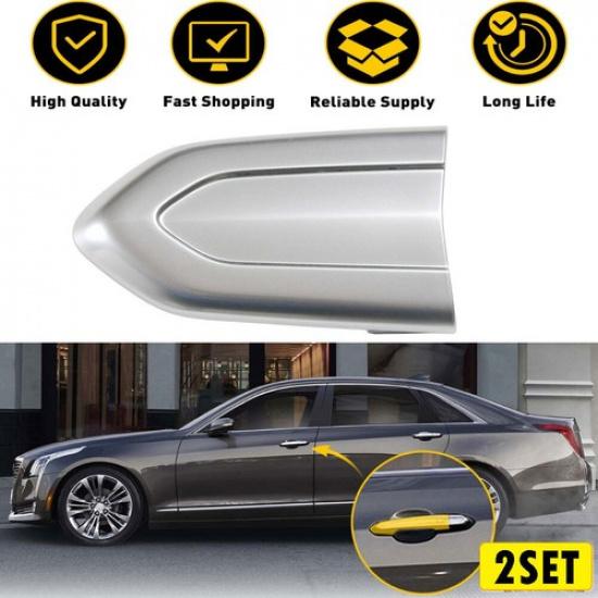 Chrome Door Exterior Lock Cap Handle Cover Trim For Cadillac XTS ATS CTS CT6 B
