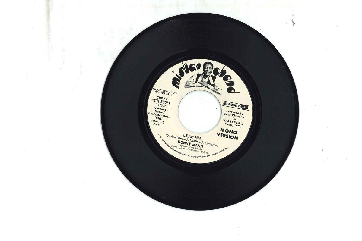 

7inch Record DONNY MANN - Leah Mia CHDJ3PROMO MISTER CHAND US Soul/Funk Used