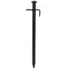 4PCS Steel Lengthen Outdoor Travel Camping Beach Tent Pegs Pin Stakes Ground Nail(20cm)
