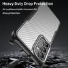 For Samsung Galaxy A16 5G/A16 4G Case Carbon Fiber Scratch-Resistant TPU+PC Phone Cover