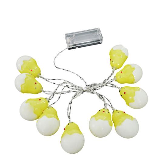 Lampa w kształcie jajka wielkanocnego, kreatywna, zasilana bateriami, funkcja stałego włączenia, bez migotania, bardzo długa, marchewkowa lampa w kształcie jajka, dekoracja wielkanocna LED, artykuły imprezowe