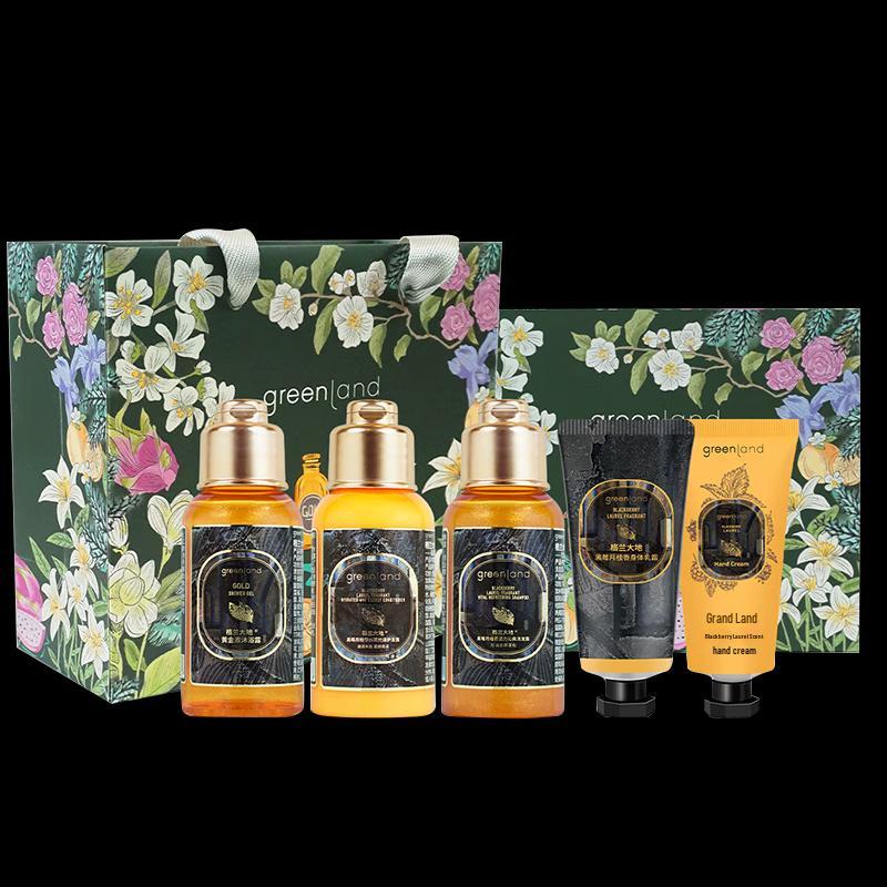 Walch Golden Liquid Shower Gel & Daily Essentials Combo