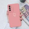 For Samsung Galaxy M13 M14 Phone Case Love Heart Upgrade Camera Protection Liquid Silicone Back Cover For Samsung M 13 14 Capa