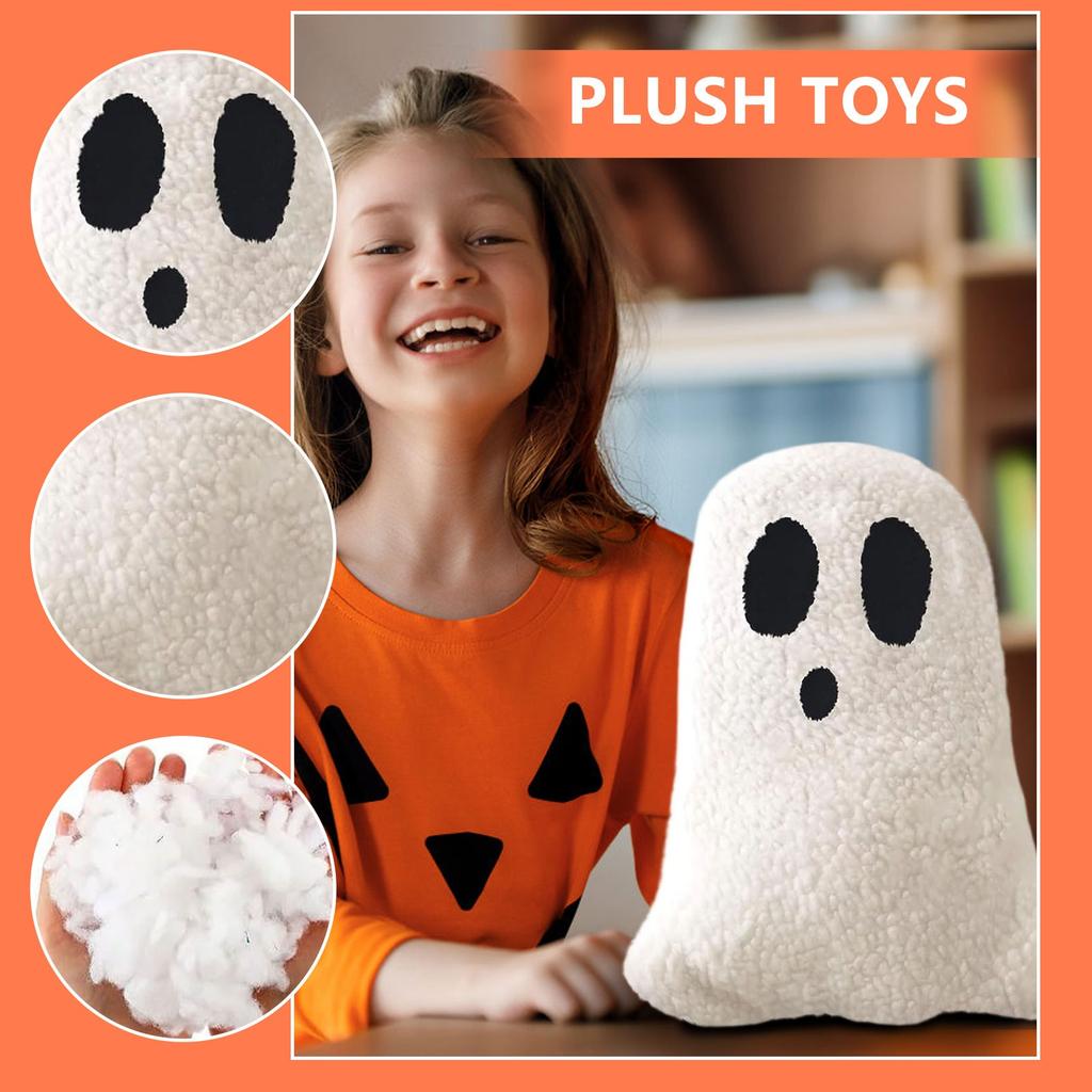 1pc Halloween Plush Toy Throw Pillow Decoration Spooky Pillow For Sofa Bed Sofa Halloween Party Outdoor Home Decor Decorative Cushion