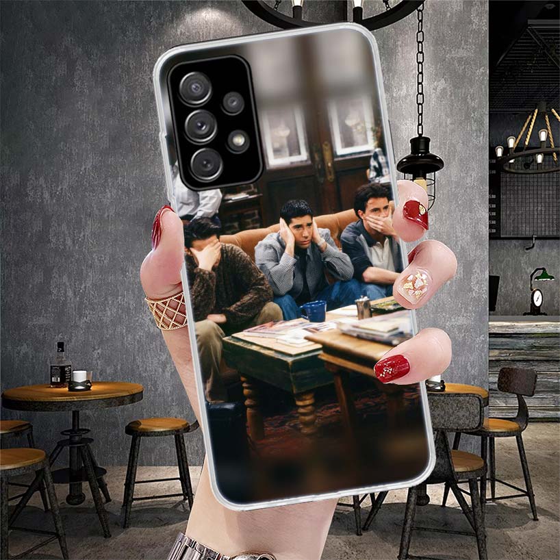 Friends Tv Show Funny Family Soft Phone Case For Samsung Galaxy S22 S23 S24 S25 Edge S26 Ultra S20 FE S21 Plus + Fundas Coque Ga