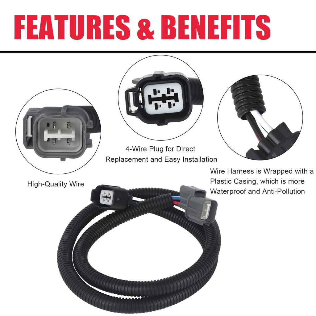 Förlängningshärva för syresensor för Honda Accord Civic Prelude CR-V S2000 Acura RSX