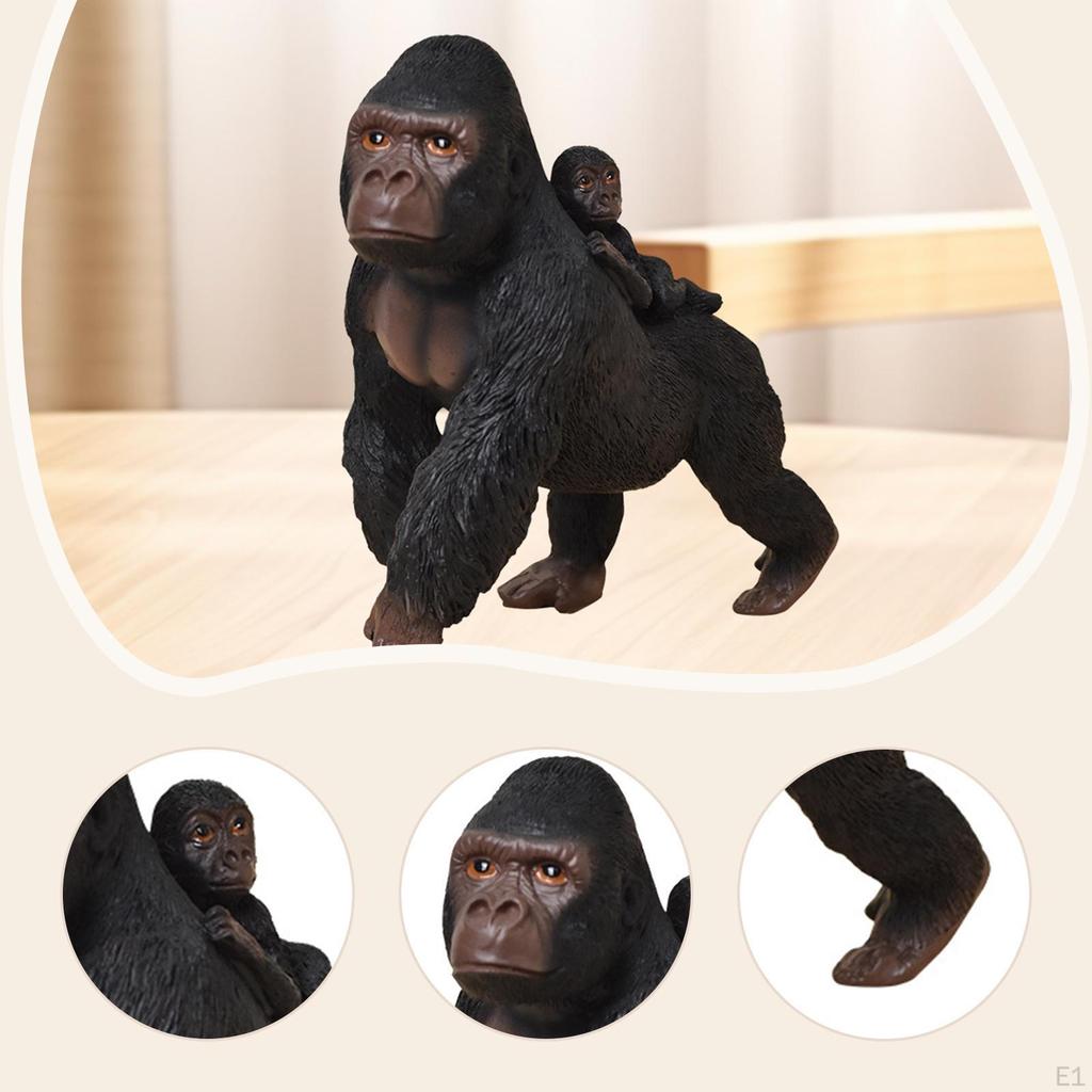 Statue Animal Frgurine Home Decoration Ornament Collectible Resin Sculpture Desk for