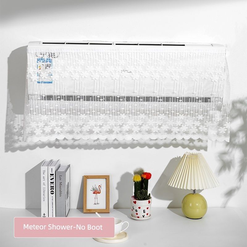 

Fabric Air Conditioning Windshield New Arrival Creative Cartoon Wall-Mounted Air Conditioner Cover Universal Anti-Direct Blowing Velcro Self-Adhesive Tile [Meteor Shower]] No specifications