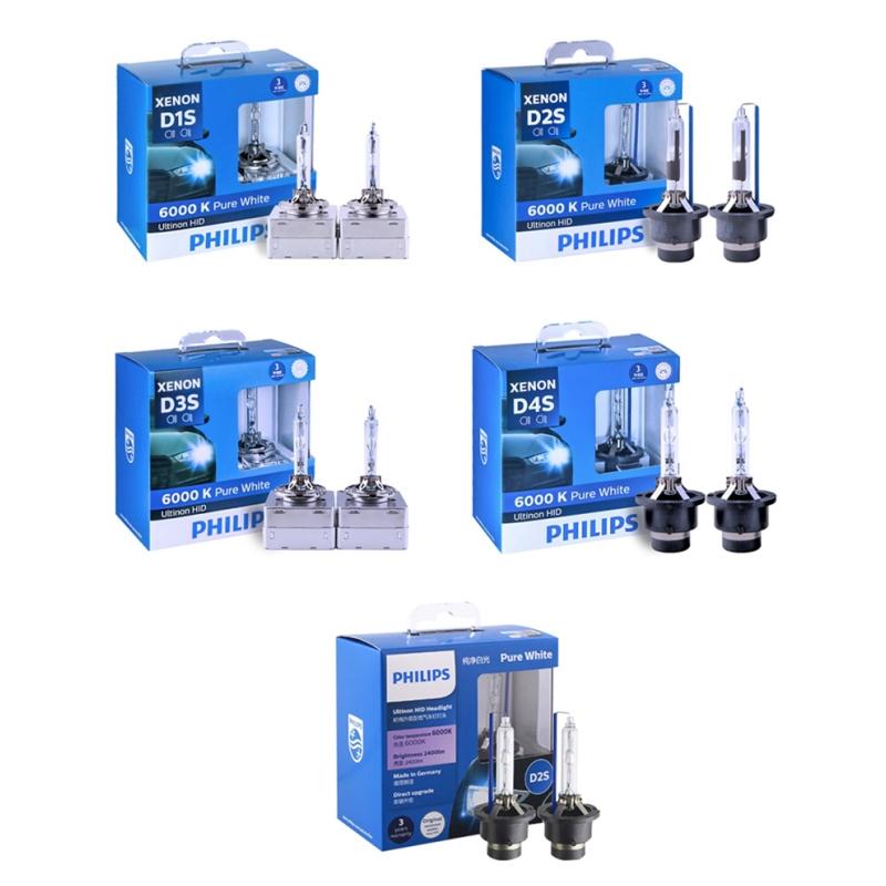 Philips xenon lamp 6000K Pure White Ultinon HID Headlight Technology Xenon