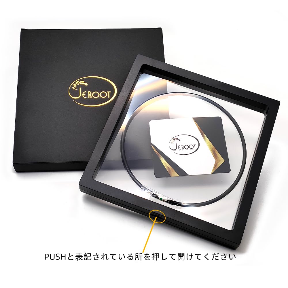 [Jeroot] Magneloop Magnetic Necklace for Men and Women, Strong, Sports, Simple, 47cm, Includes Exclusive Box