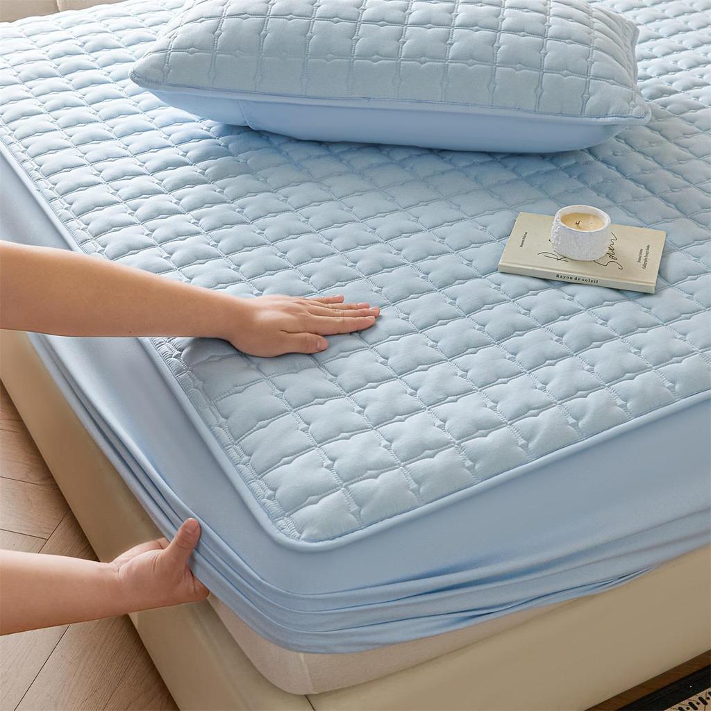 Waterproof Non-slip Floor Mat & Mattress Protector Set