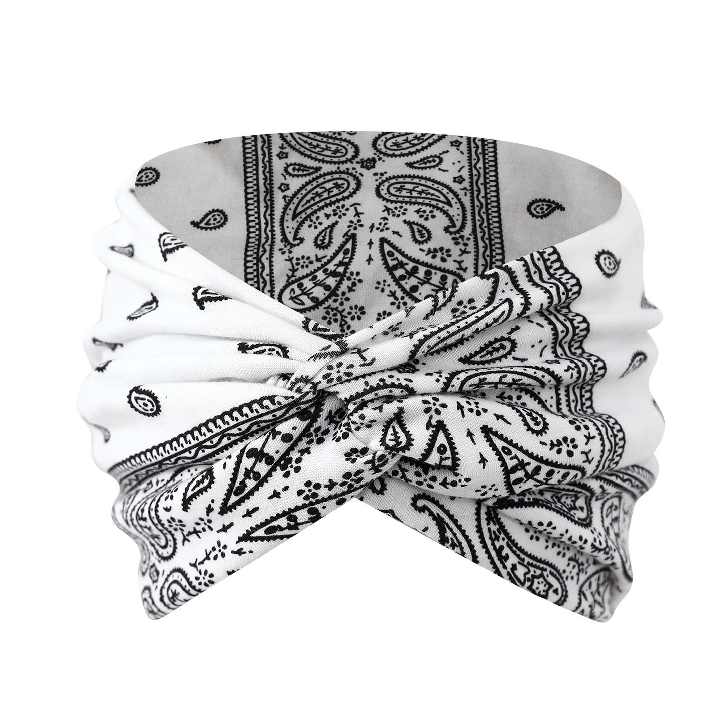 

Эластичные спортивные эластичные аксессуары для волос повязка на голову One Size белый