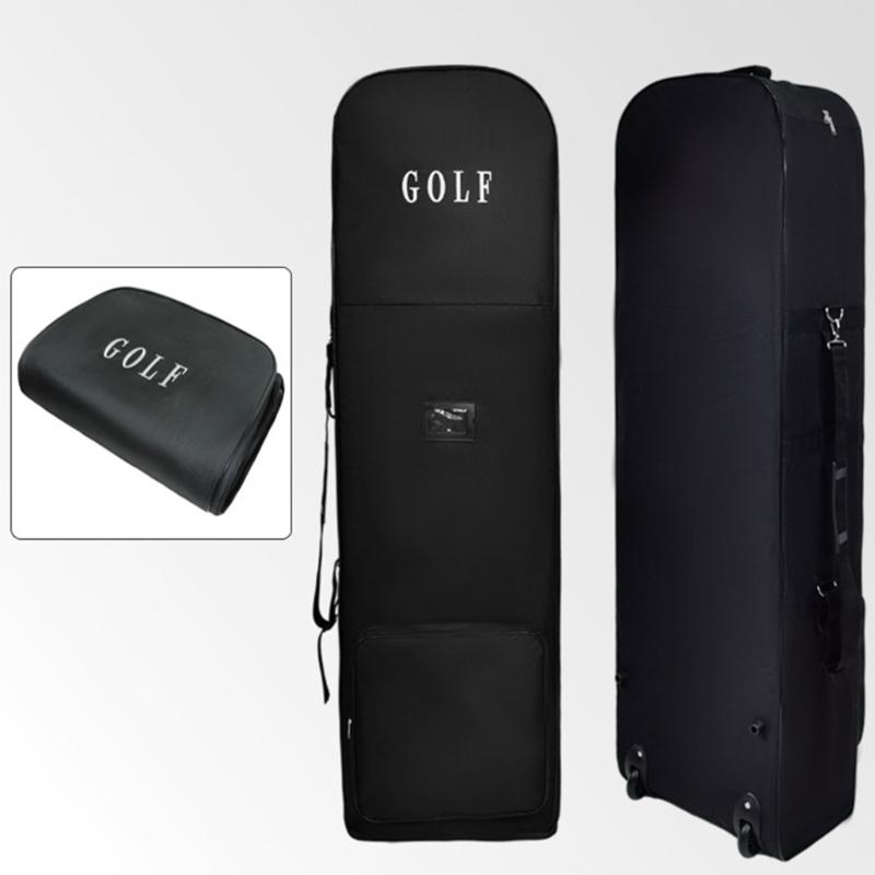 Golf Club Travel Covers Storage Pouch Folding Zipper Golf Club Bag Golf Travel Bag Protector for Golfer Traveling