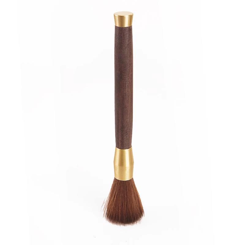 Newcomer Discount: Wooden Handle Coffee Grinder Cleaning Brush - Soft, Non-Shedding Bristles