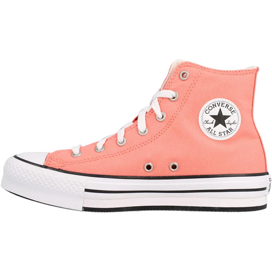 Converse All Star Износостойкие Износостойкие Высокие Детские Кеды Фуксия A11977C 36