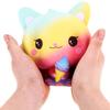Squishy Slow Rebound Ice Cream Cat Doll Toy Squeeze Stress Reliever Decompression Toys For Children