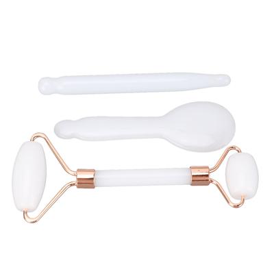 Face Relaxation Jadestone Roller Gua Sha Tools Double Head Manual Massage Facial Relaxation Massage